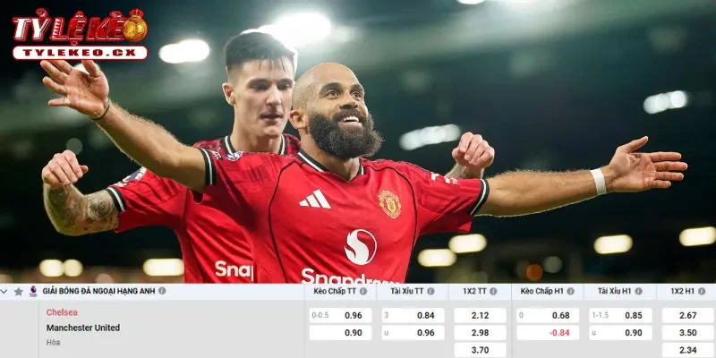Soi kèo Chelsea vs Man United (02h00 ngày 19/04) Premier League 3 Chi tiết kèo Chelsea vs Man United