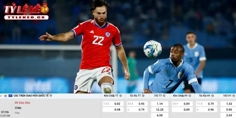 Soi Kèo Bồ Đào Nha vs Chile (00h45 ngày 07/06) Giao Hữu Quốc Tế 3 Chi tiết kèo Bồ Đào Nha vs Chile
